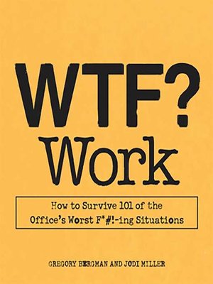 cover image of WTF? Work